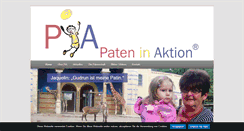 Desktop Screenshot of paten-in-aktion.de